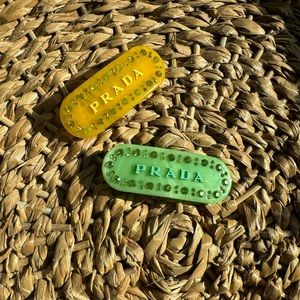 Prada Hair Clips